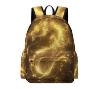 TPISLI Sac à Dos Imprimé Dragon pour Filles et Garçons 10 Ans Cartable Scolaire Style Chinois Primaire Sac d'École Léger Durable pour Cours Voyage Loisirs, Backpack Usage Quotidien et Sorties
