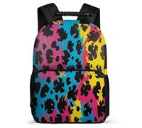 TPISLI Sac à Dos Imprimé Guépard Cours Primaire pour Filles Garçons, Cartable Léopard Animal Sac Scolaire Enfants, Daypack, Dos Rembourré, Poignée Solide, Loisirs Sorties