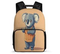 TPISLI Sac à Dos Kawaii Koala Ce1 Ce2 pour Filles Garçons, Cartable Thème Animalier Sac Scolaire Enfants, Daypack, Dos Rembourré, Poignée Solide, Loisirs Sorties