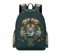 TPISLI Sac À Dos Lion Pour Garçons - Sac À Dos Scolaire De Lion Cartable Pour Enfants Garçons Filles Adolescents Maternelle Primaire