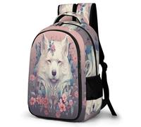 TPISLI Sac À Dos Loup Adolescent Casual Bookbag Sac À Dos Loup Enfant Léger De Grande Capacité Sac À Dos Voituretable Portable Sac À Dos Pour Le Voyage