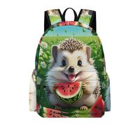 TPISLI Sac à Dos Mignon Hérisson 15 Ans Ado Garçon Cartable Scolaire Drôle Animal Collège Adolescente Fille Sac Collège Imperméable Grand pour Cours École et Cadeau d'Anniversaire