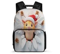 TPISLI Sac à Dos Mignon Néerlandais Cochon pour Enfants 8-12 Ans, Cartable Cochon d'Inde Sac d'École Enfants, School Bag, Dos Rembourré, Poignée Solide, Loisirs Sorties