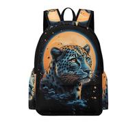 TPISLI Sac à Dos Motif Guépard Garçon 7 Ans Sac d'École Animal Élèves 9-13 Ans School Bag Léger Durable Loisirs Usage Quotidien École Voyage Randonnée Sorties Loisirs