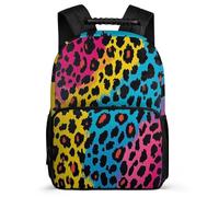 TPISLI Sac à Dos Motif Guépard pour Élèves 6-11 Ans, Cartable Léopard Animal Enfants École Primaire, Daypack, Léger Durable, Poches Latérales, Voyage Quotidien