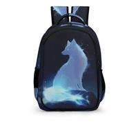 TPISLI Sac À Dos Personnalisé Pour Enfants, CArtable Arctique Renard Garçons Et Filles, Animal Sac À Dos De Les Élèves, Sac De Voyage