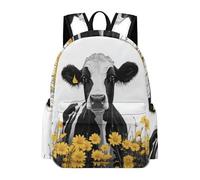 TPISLI Sac à dos pour filles de 8 à 16 ans - Illustration citron - Pour garçons de 2 à 6 ans - Sac à dos pour enfants avec motif fruits - Convient pour classeur A4, Style 11, 42 x 30 x 15 cm, Preppy