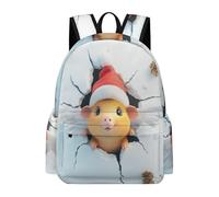 TPISLI Sac à Dos pour Garçons et Filles Mignon Cochon d’Inde 11-15 Ans Cartable Cochon Hollandais Collège Léger Durable À la Mode pour École Promenade Voyage et Loisirs Usage Quotidien