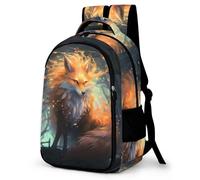 TPISLI Sac A Dos Renard à Neuf Queues Enfant Garcon Primaire Cartable Garçon Animals Sac A Dos Ecole Garcon Sac D'ecole Garcon En Pour Loisirs Voyage Scolaire