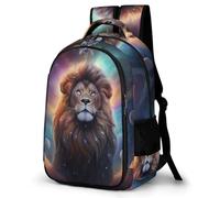 TPISLI Sac À Dos Roi Lion Voituretable Sac A Dos Lion Européen Pour Enfants Voituretable Primaire Garcon Sac Label Sac A Dos Enfant Sac A Dos Primaire Fille