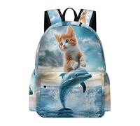 TPISLI Sac à dos scolaire mignon hérisson pour enfant de 9 à 14 ans, sac à dos scolaire respirant pour filles de 6 à 10 ans, sac à dos d'école primaire avec Little Animal pour filles, Style-22, 42 x