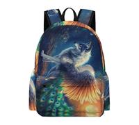 TPISLI Sac à dos scolaire pour fille, sac à dos léger avec motif Strawberry Rabbit, sac à dos scolaire pour enfants de 3e à 5e classe, sac à dos décontracté avec motif lapin, Style-20, 42 x 30 x 15 cm