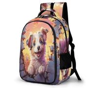 TPISLI Sac D École Cute Chien Sac Collège Sac A Dos Animal Chien Ado Cartable Fille Primaire Cartable Garcon