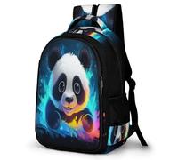 TPISLI Sac D École Panda Coloré Sac Collège Sac A Dos Animal Panda Ado Cartable Fille Primaire Cartable Garcon