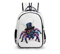TPISLI Sac D École Spider Sac Collège Imperméable Sac A Dos Insects Theme Ado Cartable Fille Primaire Cartable Garcon