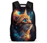 TPISLI Sac d'École Chaton Enfants 5-10 Ans Cartable Mignon Chat pour Garçons Filles École Primaire School Bag, Poignée Solide Détails en Feutre Promenade Randonnée