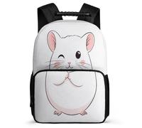 TPISLI Sac d'École Cochon d'Inde pour Élèves 7-12 Ans, Sac à Dos Mignon Néerlandais Cochon Cartable Scolaire, Daypack, Tissu 1680D, Détails en Feutre, Rentrée Voyage