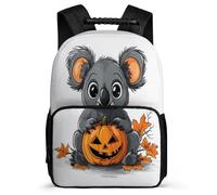 TPISLI Sac d'École Kawaii Koala pour Garçon Fille Cours Primaire Cartable Animal Thème 6-10 Ans Daypack, Détails en Feutre Poches Latérales Promenade Randonnée