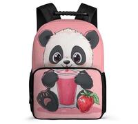 TPISLI Sac d'École Mignon Panda Enfants 5-10 Ans Sac d'École Kawaii Animal pour Garçons CE1 CE2 School Bag, Poignée Solide Poches Latérales Cadeau Anniversaire