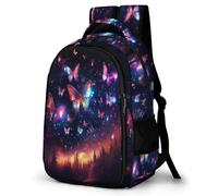 TPISLI Sac Enfant École CArtable Papillons Couleurés Primaire CArtable Impression d'Insectes Fille 10 Ans 12 Ans Ce2 Primaire Sac CE1 Fille Sac Garcon CArtable CE2 Sac Garcon Personnalisé