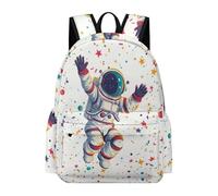 TPISLI Sac Scolaire Astronaute CP Garçon Sac à Dos Astronaute 8 Ans Fille Cartable Imperméable Grand pour Rentrée Scolaire Voyage et Cours Usage Quotidien Loisirs École