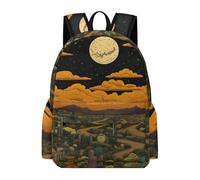 TPISLI Sac Scolaire Design Beau Cactus Fille Garçon 9 Ans Cartable Imprimé Plantes Primaire CE1 CE2 Sac à Dos Imperméable Durable pour École Voyage Promenade, School Bag Rentrée Scolaire et Cadeau