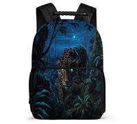 TPISLI Sac Scolaire Léopard Cours Primaire pour Filles Garçons, Cartable Animal Guépard Sac à Dos Enfants, Daypack, Léger Durable, Poches Latérales, Voyage Quotidien