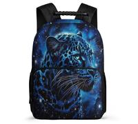 TPISLI Sac Scolaire Léopard Motif Enfants 5-10 Ans Sac Scolaire Cheetah Animal pour Filles CM1 CM2 Backpack, Poches Latérales Léger Durable Promenade Randonnée
