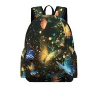 TPISLI Sac Scolaire Papillon Élève Garçon 8 Ans Cartable Papillon Élève Fille CE1 CE2 Sac à Dos Grand Durable pour Randonnée Sorties et Usage Quotidien Loisirs, Daypack