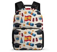 TPISLI Sac Spain Drapeau Enfants 5-10 Ans Sac Collège Remise de Diplôme Thème pour Garçon Fille Cours Primaire School Bag, Léger Durable Détails en Feutre Loisirs Sorties