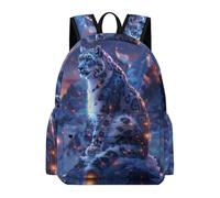 TPISLI Voituretable Léopard Motif Garçon Primaire CM2, Sac À Dos Guépard Animal Pour Enfants De CP À CE1, Sac A Dos Scolaire Fille Pour L'école Primaire