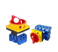 TPKMVGAP Interrupteur d'isolement YMD11 3P 690V 25/32/40/63/80/100A Sélecteur de déconnexion à Cadenas avec Panneau de Commande de Puissance on-Off Remplace LW30(3P,63A)