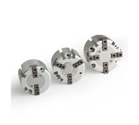 TPKMVGAP Pince à air parallèle de Type SMC, 2 3 4 Doigts, Type MHS2 MHS3 MHS4, diamètre du Trou 16 20 25 32 40 50 63mm, Doigt de Serrage pneumatique en Aluminium(MHS4-25D)