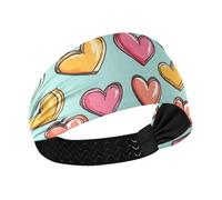 tplaotee Bandeaux élastiques modernes antidérapants pour femme pour un usage quotidien, le cyclisme, la randonnée, le lavage du visage