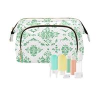 tplaotee Boho Simple Vert Maquillage Sacs Imperméable Bijoux pour Pinceau de Maquillage, boho simple vert, 1 size