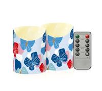 tplaotee Bougies sans flamme vacillante - Papillon japonais e-Style