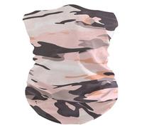 tplaotee Cache-cou camouflage or rose noir par temps chaud/froid, résistant à la poussière et à la saleté pour homme, masque multifonction en tissu pour adultes, pour la chasse, la randonnée, tenue