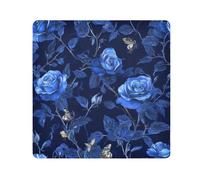 tplaotee Chic Unique Rose Royal Sticker Magique Maquillage Sac Tissu Cosmétique Sac Organisateur Wrap Objectif Appareil Photo Tissu Wrap Maquillage pour Femmes Taille 55,1 x 55,1 cm