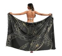 tplaotee Old Slow Style Cobra Midnight Black Gold Maillot de bain Cover Ups Beach Vacation Loose Femmes Maillots de bain Cover Ups Swim Skirt, Old Slow Style Cobra Midnight Black Gold, M