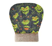 tplaotee Sac de lit pour chat d'intérieur ou de petit chien vivant vert mort Halloween cachette chaton par temps froid chaud en peluche confortable