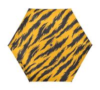 tplaotee UV50+ Animal Skin Leopard Yellow Black Umbrella with Case in the Beach with Pattern Case Umbrella for Rain Wind Auto Open Sombrillas de lluvia
