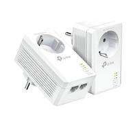 TPLINK AV1000 2-Port Gigabit Passthrough Powerline Starter Kit