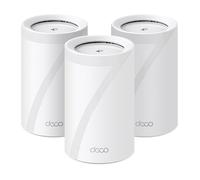 TP-Link Deco BE65 V1 - - système Wi-Fi - (3 routeurs) - jusqu'à 7800 pieds carrés - maillage - 1GbE, 2.5GbE - Wi-Fi 7 - Multi-Bande
