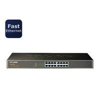 TP-Link Commutateur TL-SF1016 16 ports 10/100 Mbps montable en rack boîtier métal