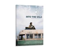 TPLLPK Poster de film Into The Wild - Impression sur toile - Décoration murale moderne pour chambre à coucher - 20 x 30 cm