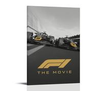 TPLLPK Poster du film F1 - Impression sur toile - Décoration murale moderne pour chambre à coucher - 20 x 30 cm