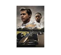 TPLLPK Poster du film F1 - Impression sur toile - Décoration murale moderne pour chambre à coucher - 30 x 45 cm