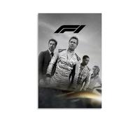 TPLLPK Poster du film F1 - Impression sur toile - Décoration murale moderne pour chambre à coucher - 40 x 60 cm