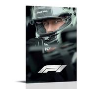 TPLLPK Poster du film F1 - Impression sur toile - Décoration murale moderne pour chambre à coucher - 50 x 75 cm