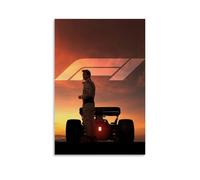 TPLLPK Poster du film F1 - Impression sur toile - Décoration murale moderne pour chambre à coucher - 60 x 90 cm